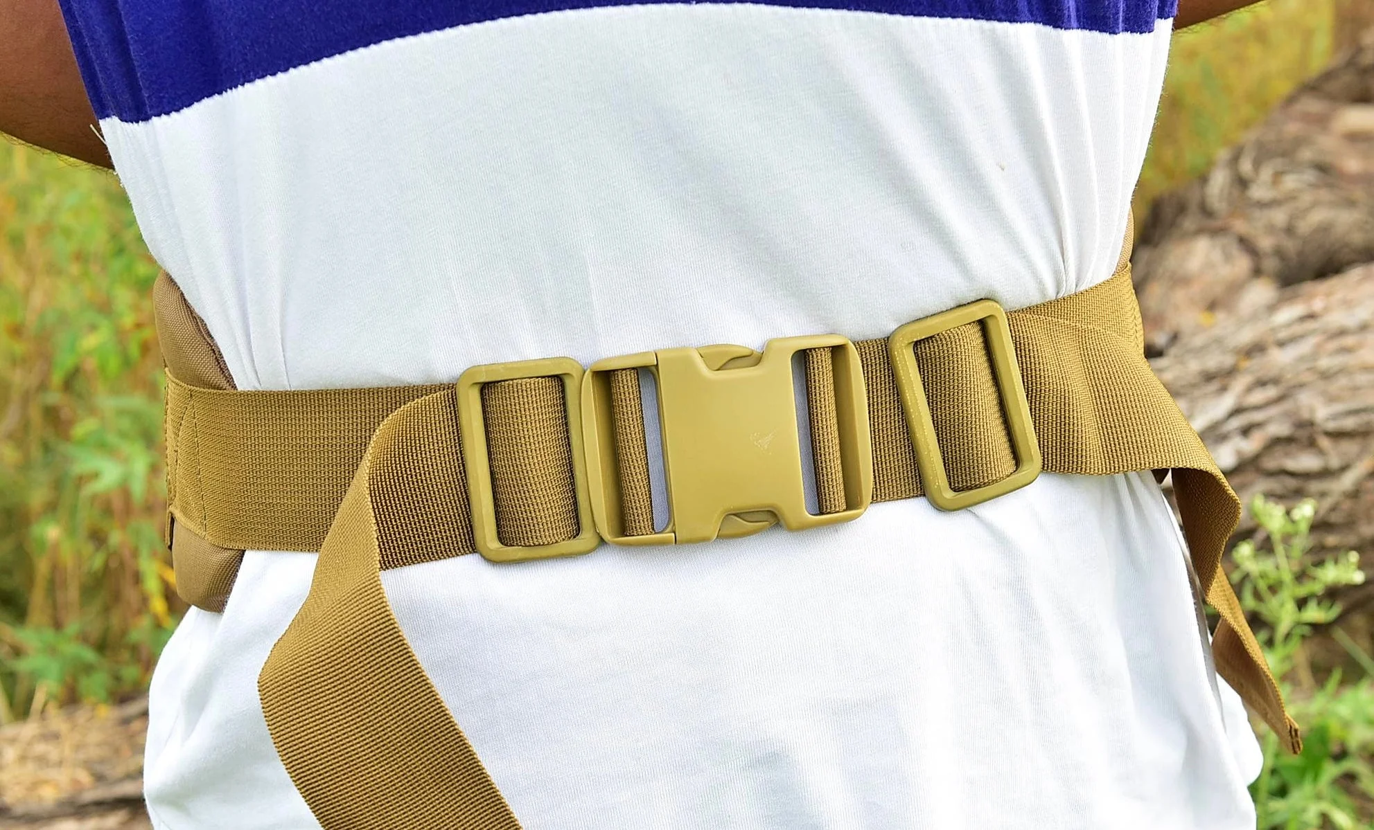 A.L.I.C.E Kidney Pad Belt Alice with Strap Belt-Tactical Belt-Hip Belt- Framed Rucksack LC-2-ALICE Pack Coyote Brown Carry Hold 220 Lb's - Image 8