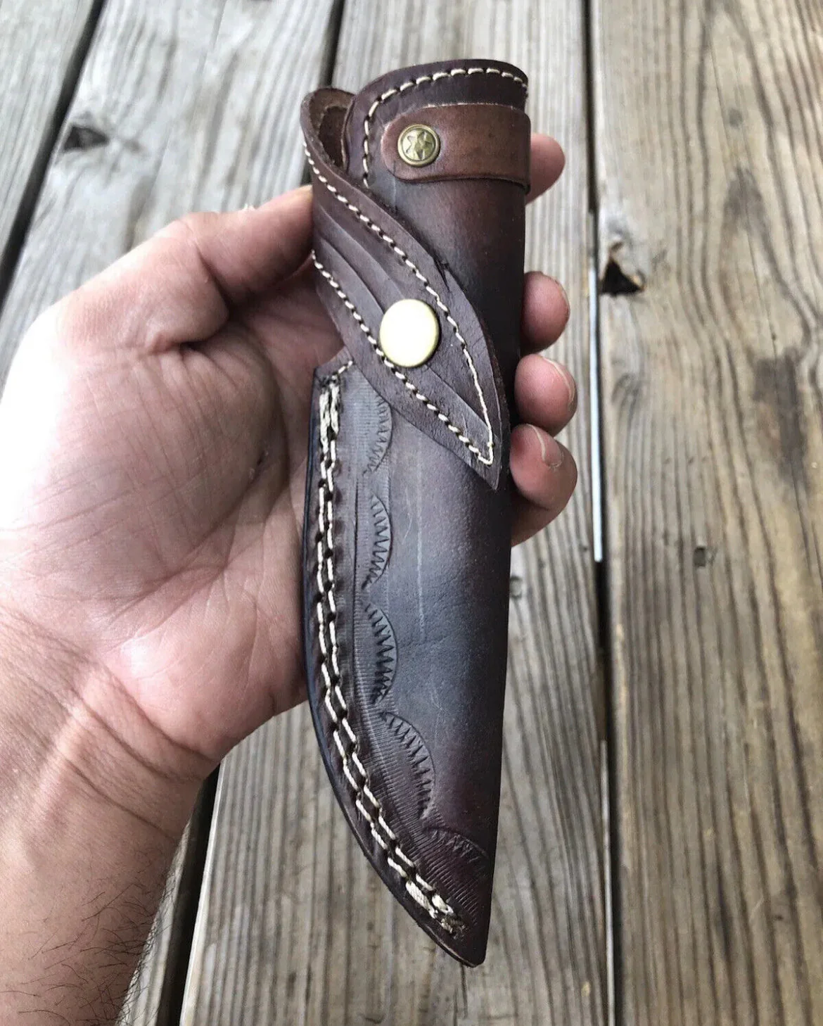 Handmade Knife Sheath Fixed Blade Vertical Knife Sheath Knives Holster Knife Case Scout Sheath - Image 3