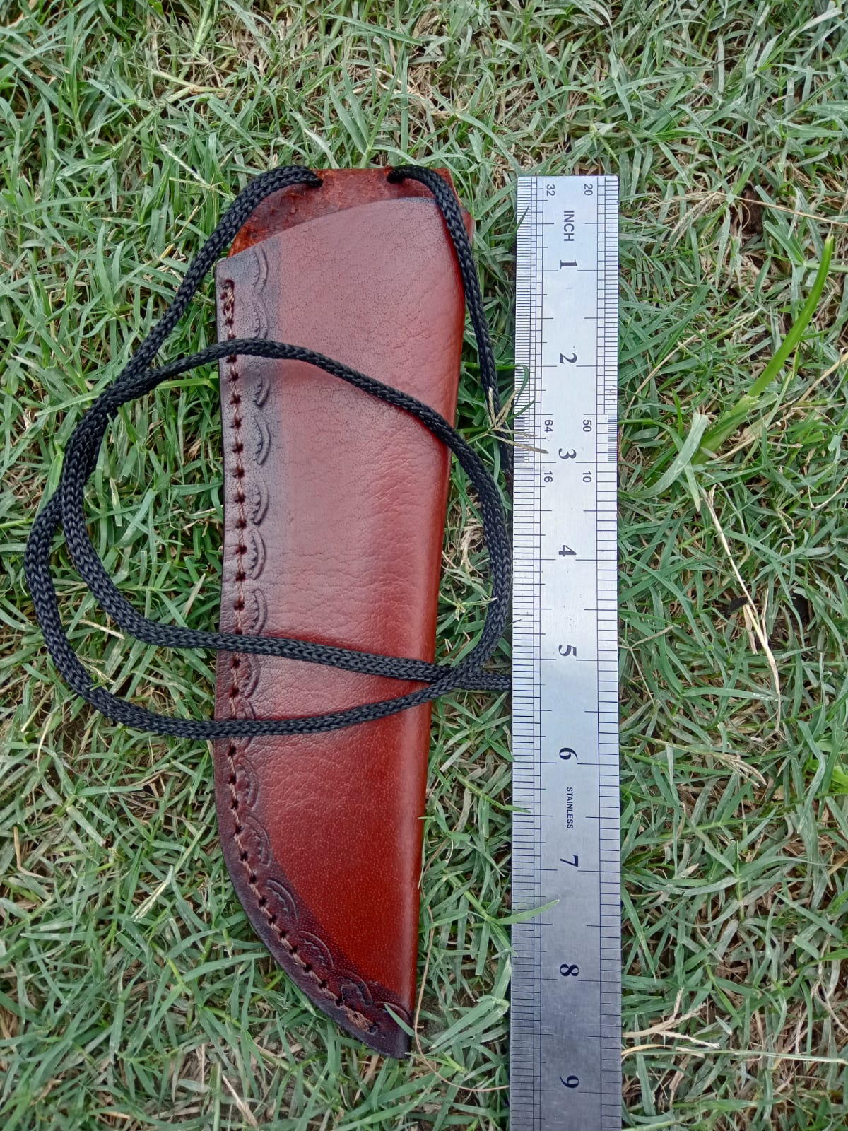 High Quality Leather Knife Fixed Blade Knife Sheath Skinner Knife Sheath - Image 5