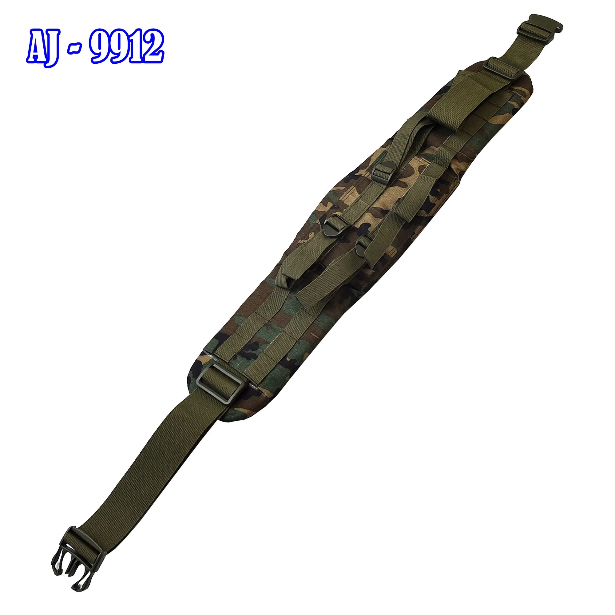 Military Alice Pack Kidney Pad With Double Strap & Waist Belt Carry 220 Lb's BagPack Camping Hiking WoodLand Camo - Image 5